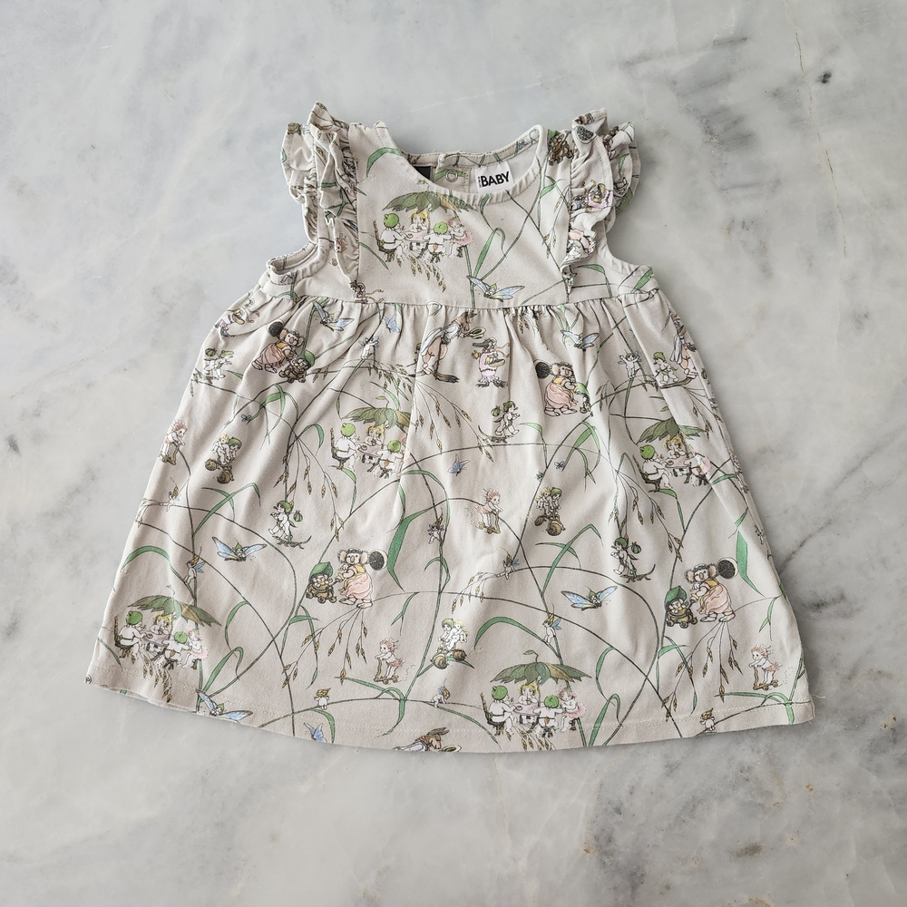 Cotton On Kids Dress with Nature Print